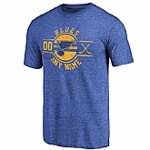 Men's St. Louis Blues Fanatics Branded Personalized Insignia Tri Blend T-Shirt Royal FengYun,baseball caps,new era cap wholesale,wholesale hats